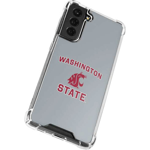 Washington State University Logo Galaxy S21 FE Clear Case
